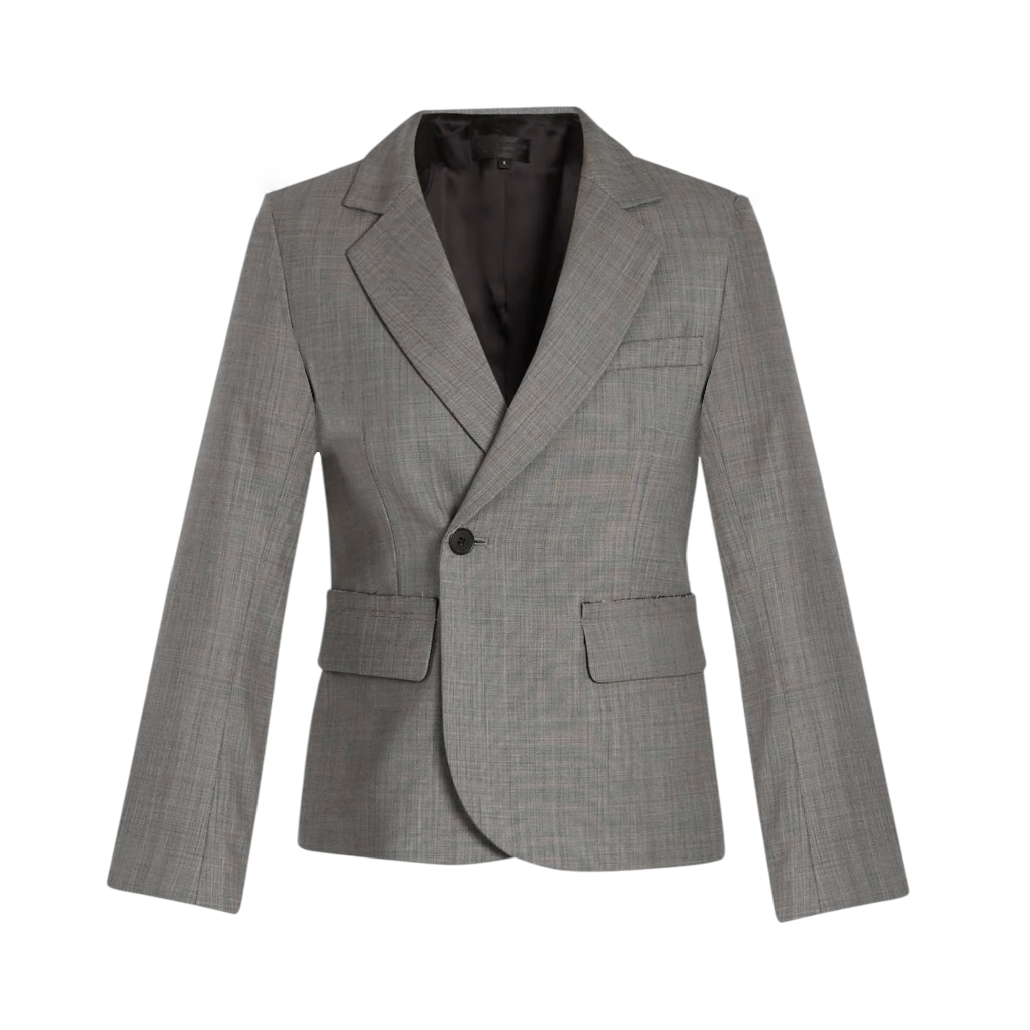 NILI LOTAN Jefferson Jacket Blazer in Grey 8 Nili Lotan