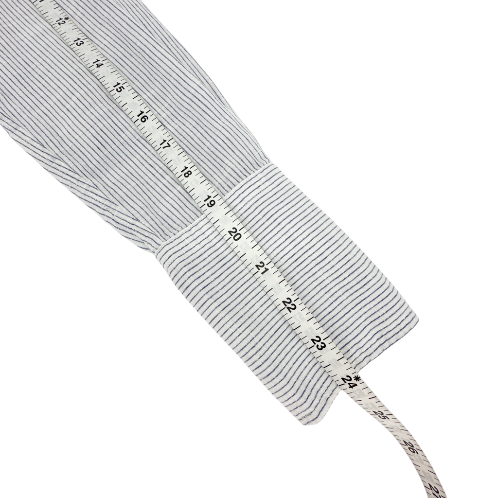 NILI LOTAN Pinstripe Cotton Voile NL Shirt S Nili Lotan