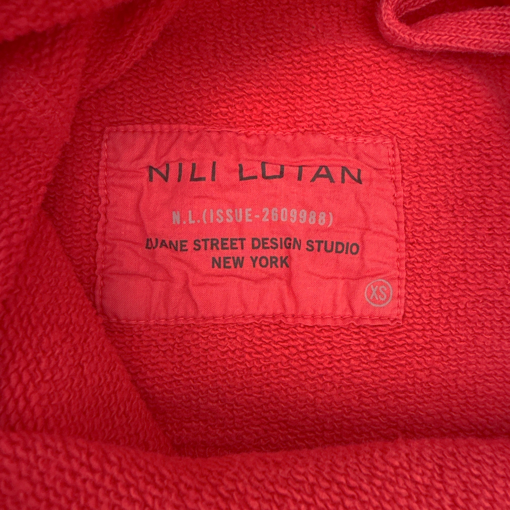 NILI LOTAN SF Sweatpant in Sunfaded Red XS Nili Lotan