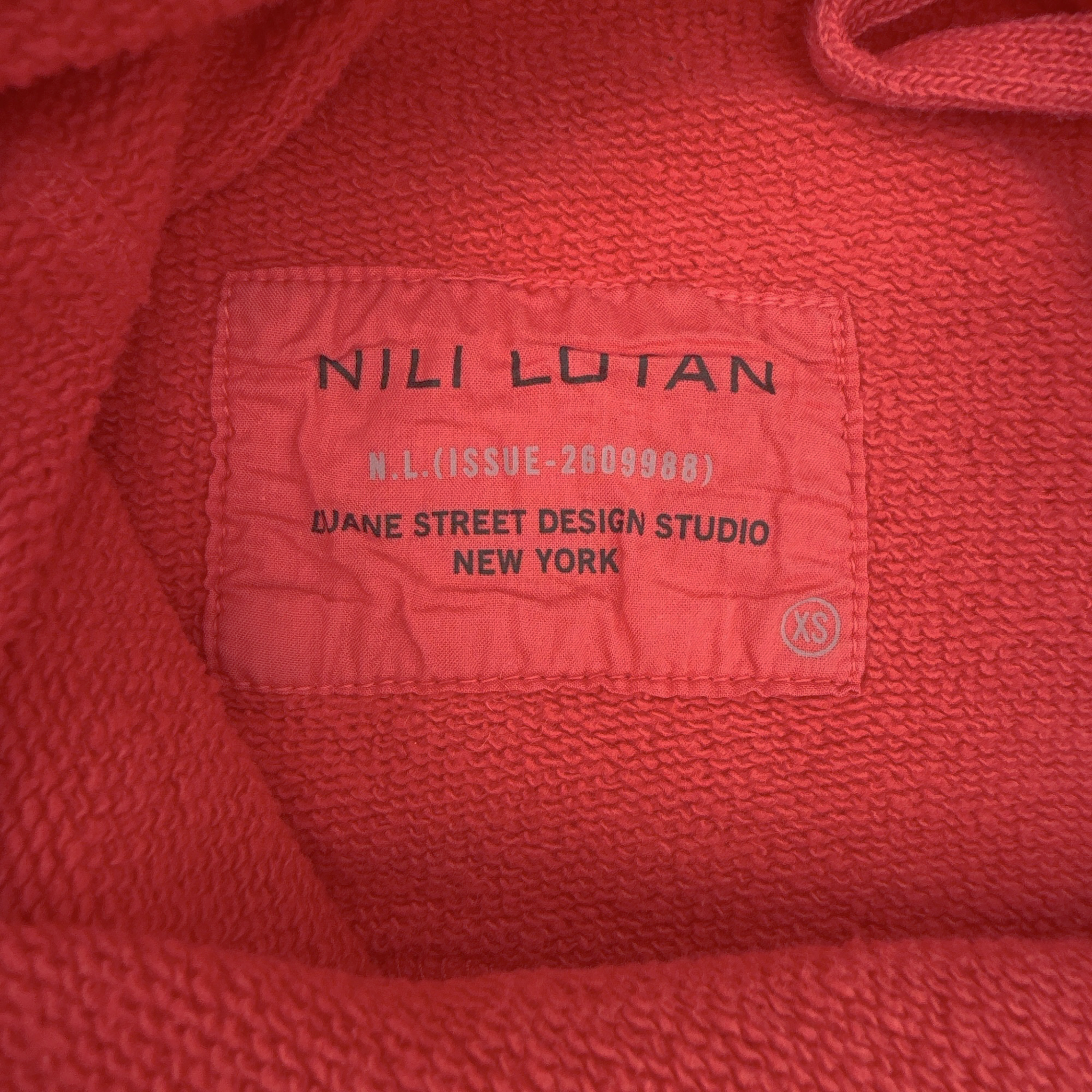 NILI LOTAN SF Sweatpant in Sunfaded Red XS Nili Lotan