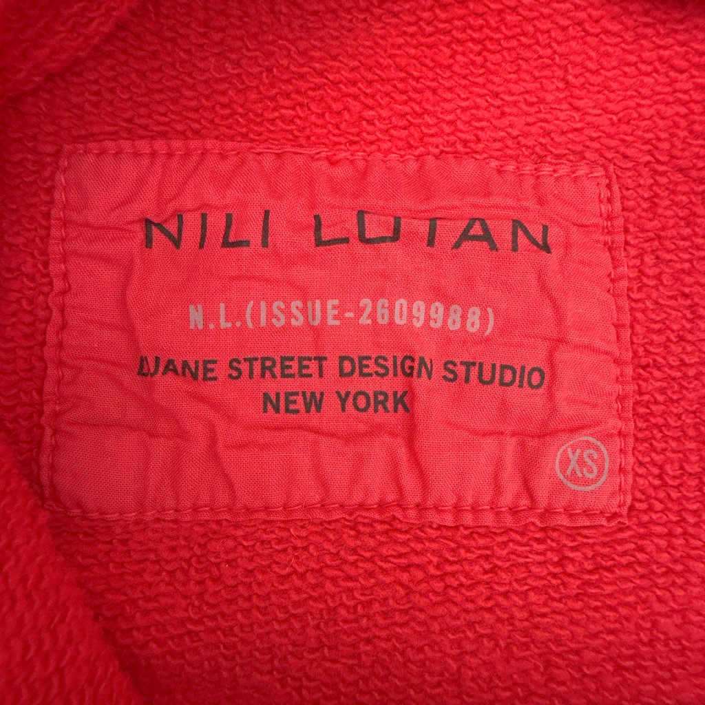 NILI LOTAN SF Sweatpant in Sunfaded Red XS Nili Lotan