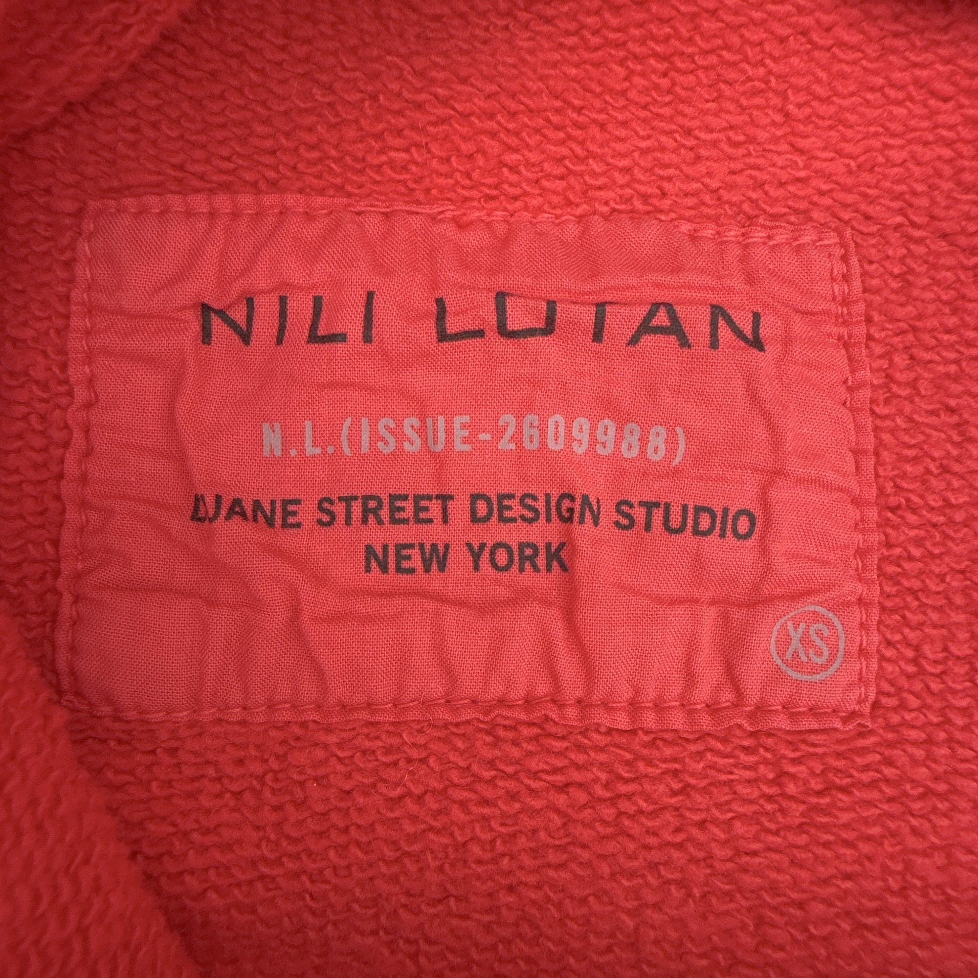 NILI LOTAN SF Sweatpant in Sunfaded Red XS Nili Lotan