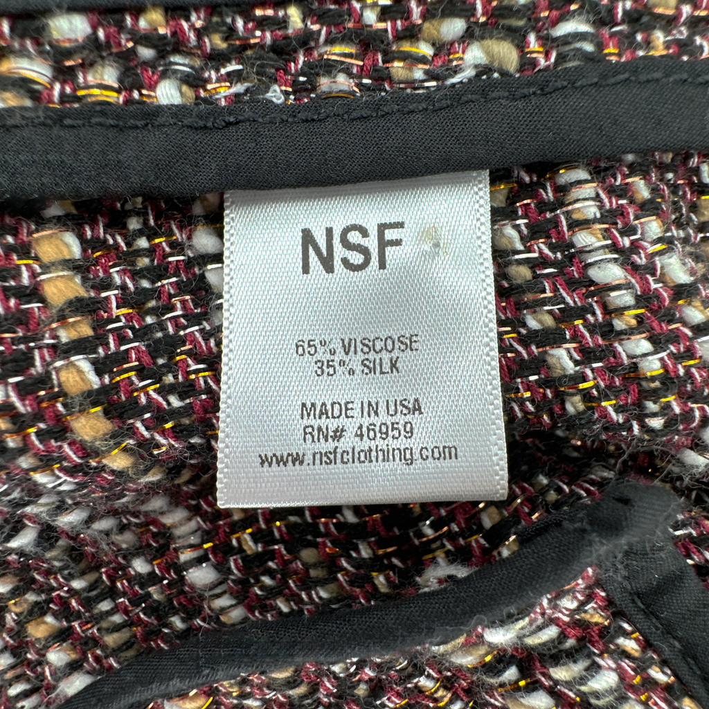 NSF Clothing Libby Jacket Mixed Berry Jacket M NSF