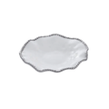 PAMPA BAY Salerno Round Serving Piece | Silver Pampa Bay