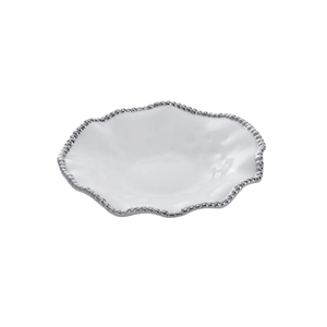 PAMPA BAY Salerno Round Serving Piece in Silver