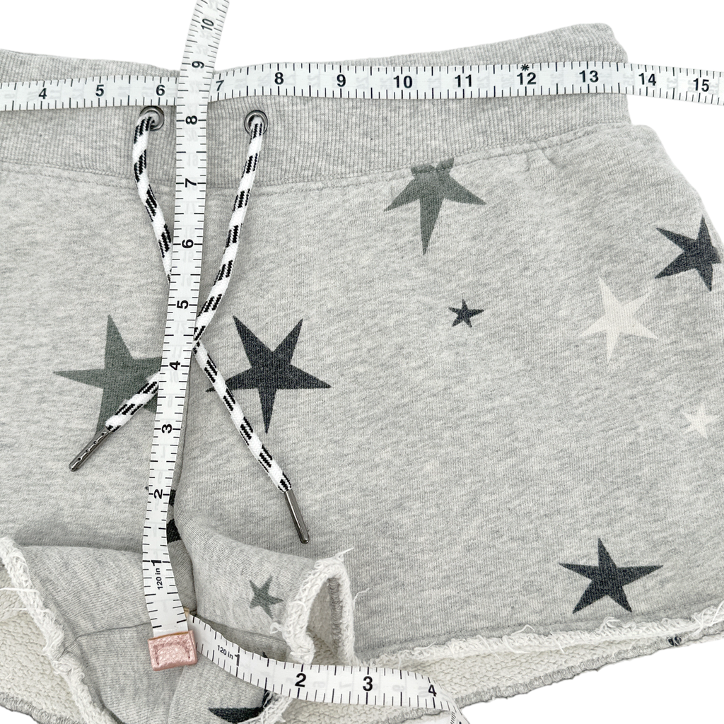 PAM & GELA Cut Off Star Short in Heather Grey XS|P Pam & Gela