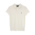 POLO RALPH LAUREN Cashmere Polo Shirt in Chic Cream in M Polo Ralph Lauren