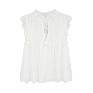 POUPETTE ST BARTH Paulina Blouse In Off White M