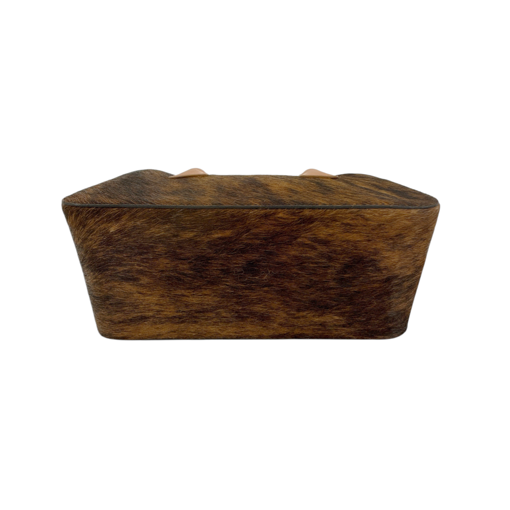 RACHEL COMEY Brynd Small Box Bag in Umber Calf Hair Rachel Comey