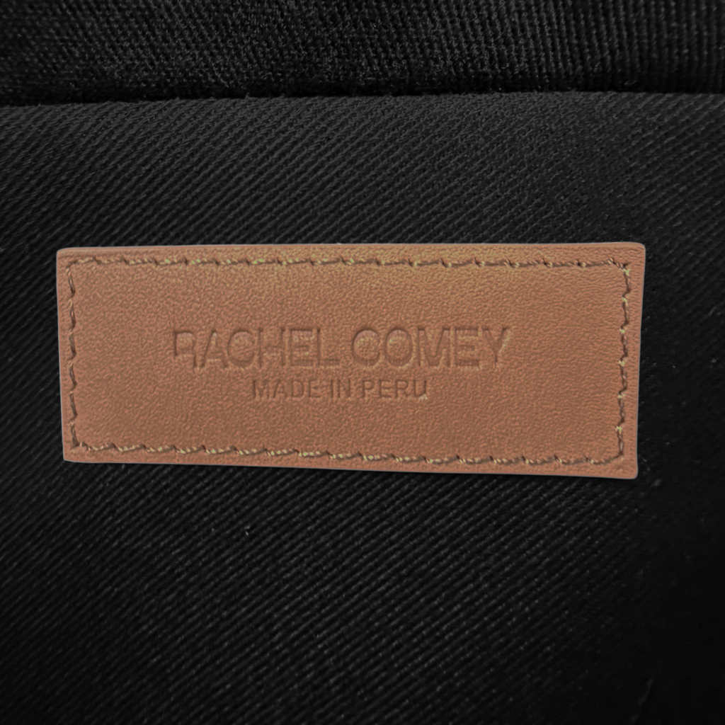 RACHEL COMEY Brynd Small Box Bag in Umber Calf Hair Rachel Comey