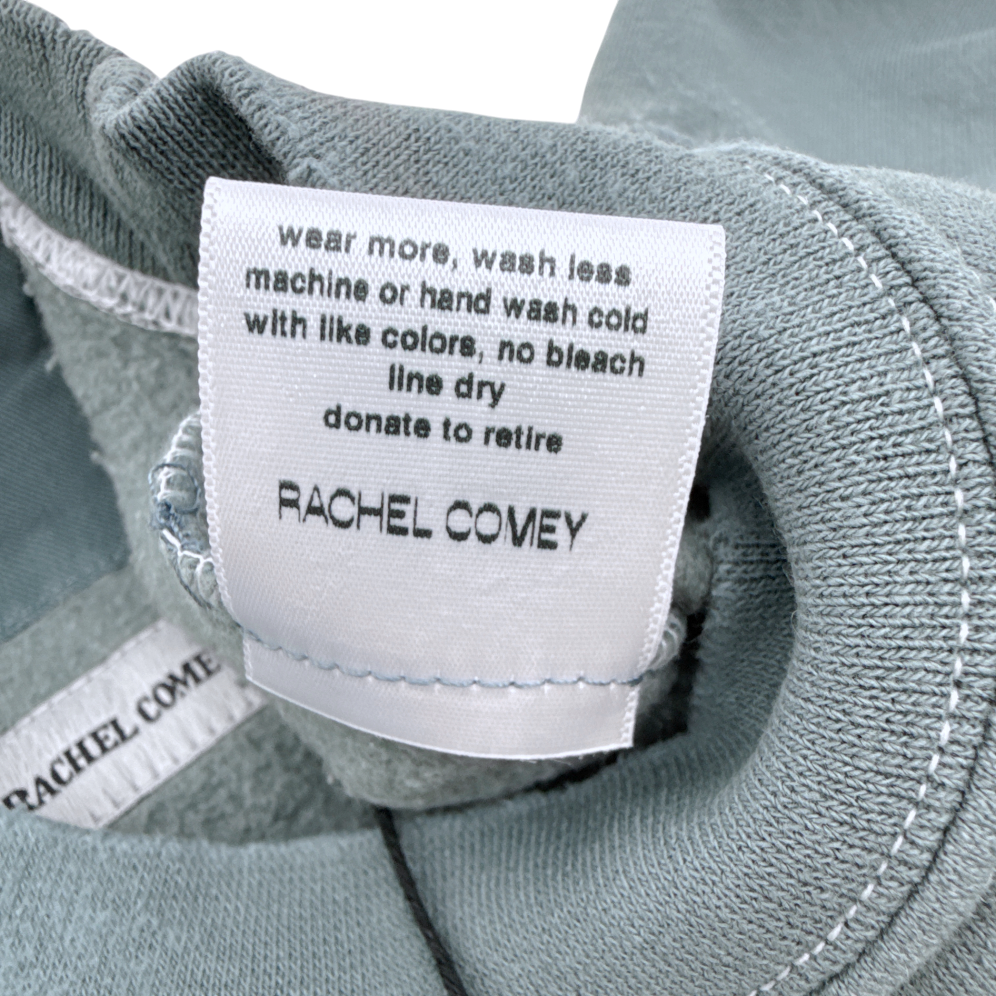 RACHEL COMEY Stanza Sweatshirt in Petrol XS Rachel Comey