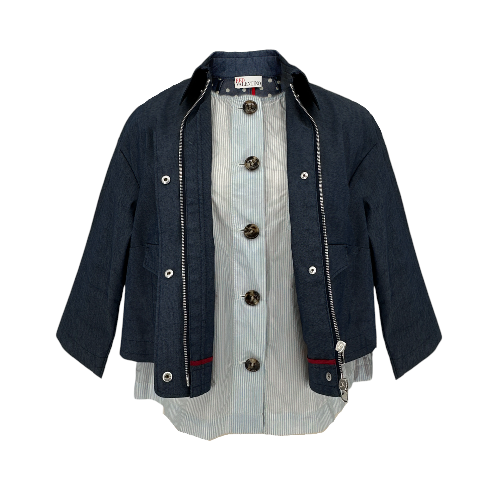 REDVALENTINO Layered Jacket IT40 | S Red Valentino