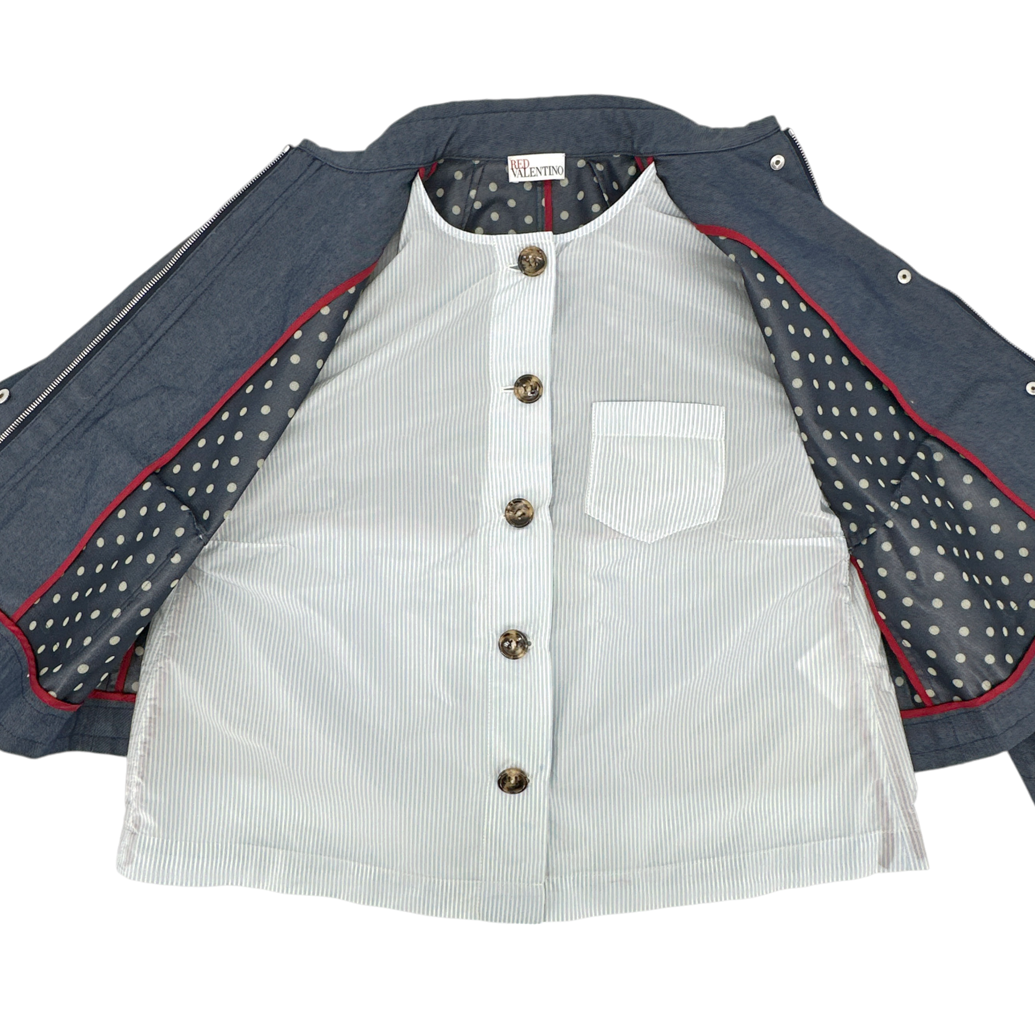 REDVALENTINO Layered Jacket IT40 | S Red Valentino