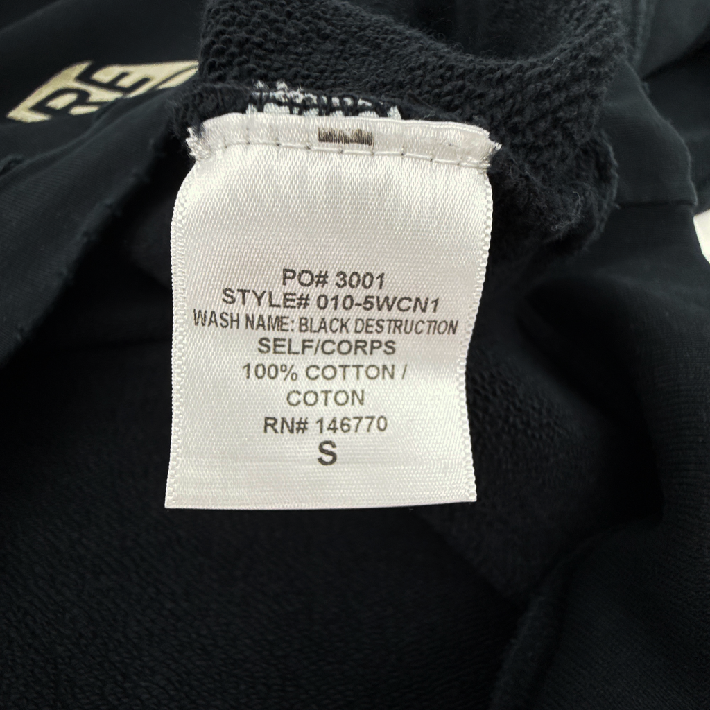 RE/DONE Recycle Distressed Crew Sweatshirt S RE/DONE