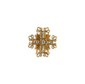 VIRGINS SAINTS & ANGELS VSA Electra Cross Ring in Gold Size 6 - flyKAMP