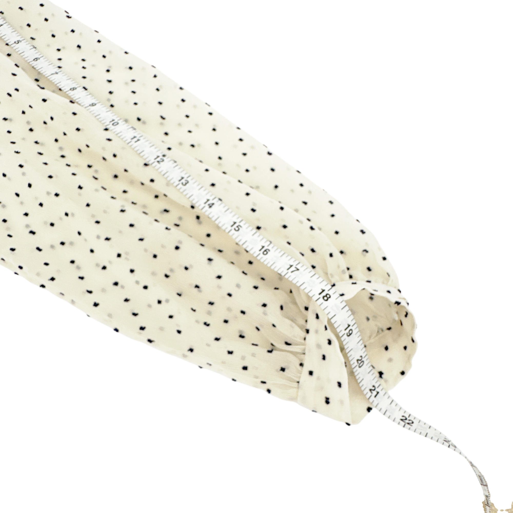 SANDRO Noelle Jabot Detail Swiss Dot Blouse 2|M Sandro