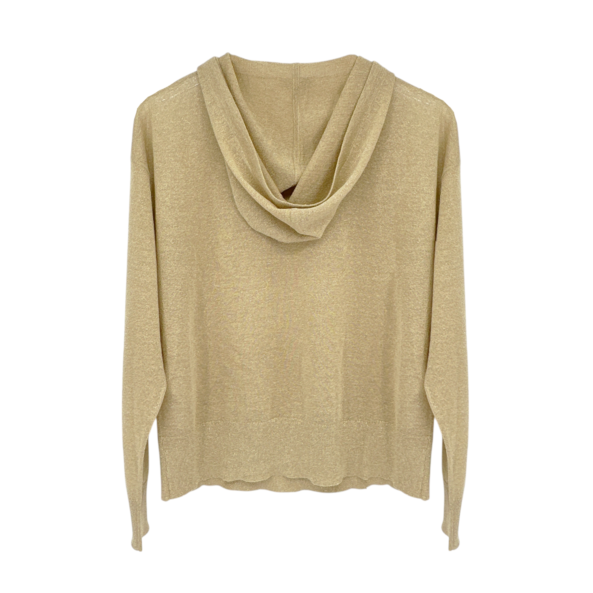 SANDRO Oxygene Sparkling Metallic Hoodie 1|S Sandro