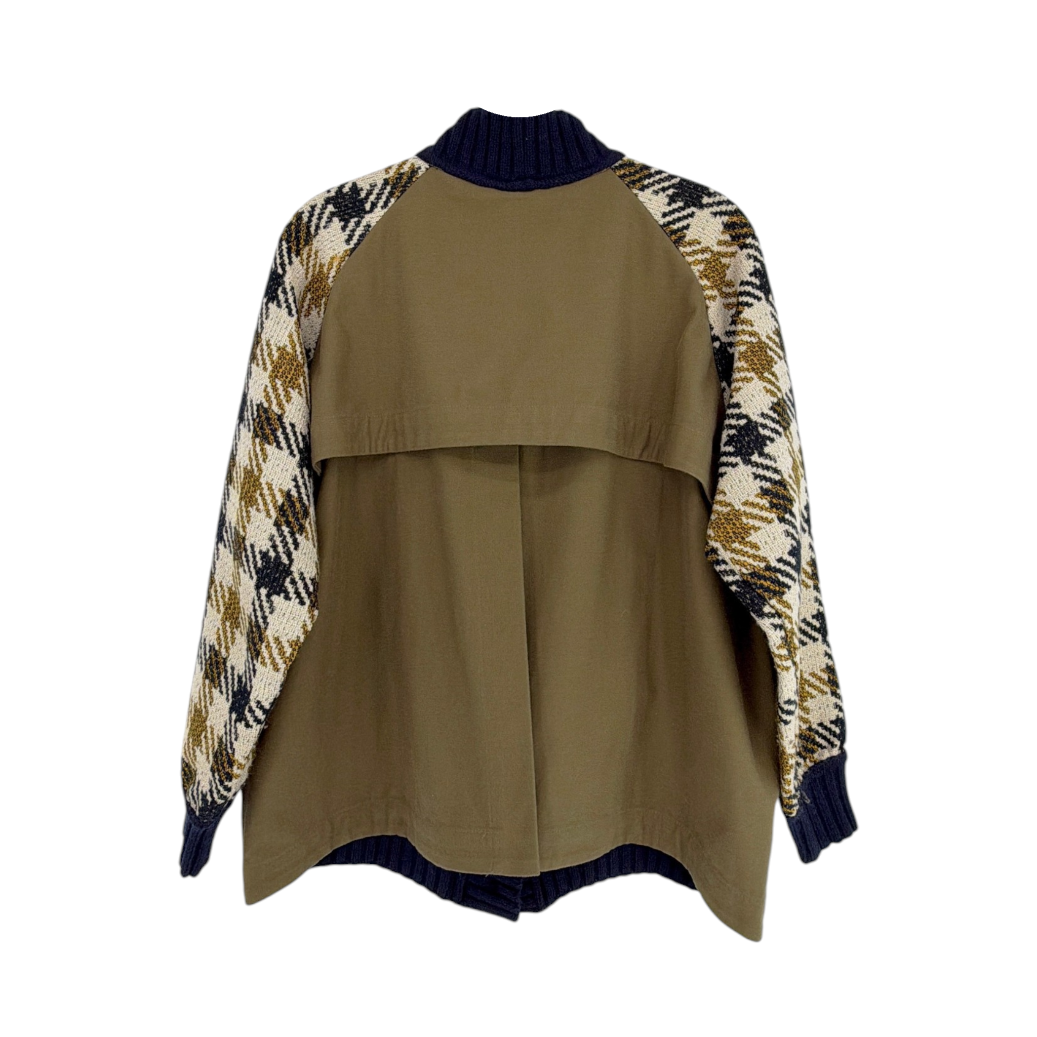 SEA NEW YORK Houndstooth Boyfriend Cardigan XS Sea New York