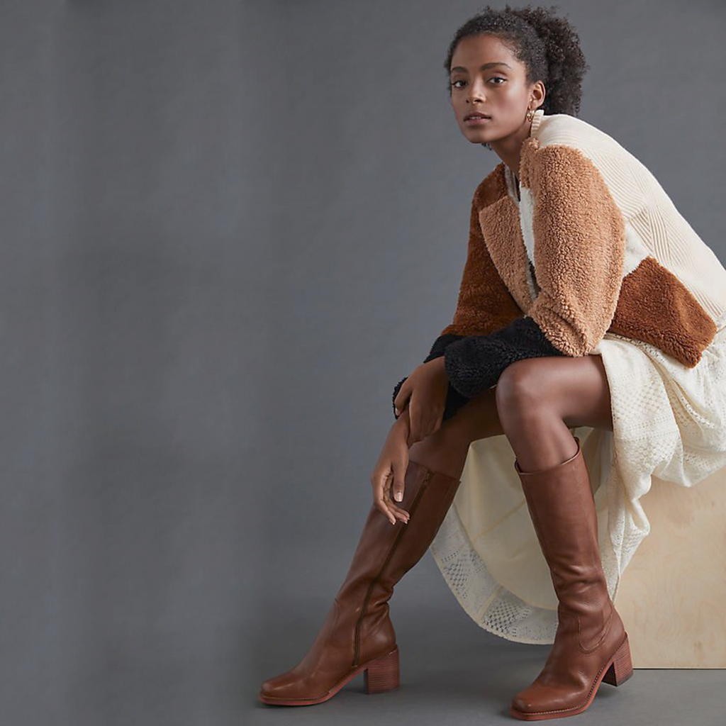 SEYCHELLES Itinerary Knee-High Boots in Tan 6.5 Seychelles