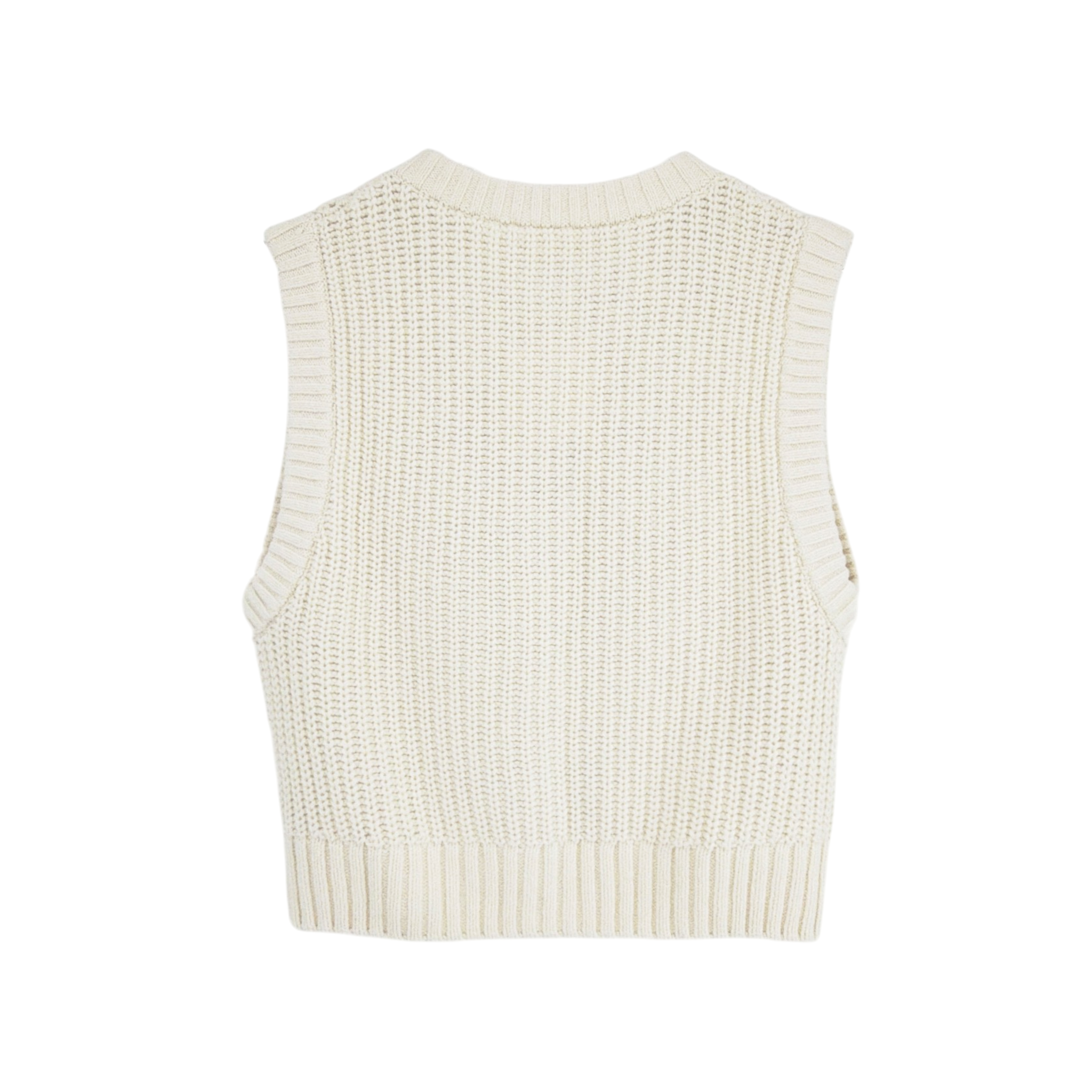 SEZANE Orso Cardigan in Ecru Sézane