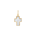 SILPADA Be Hopeful Silver with Gold Plating Mother of Pearl Charm Silpada Designs
