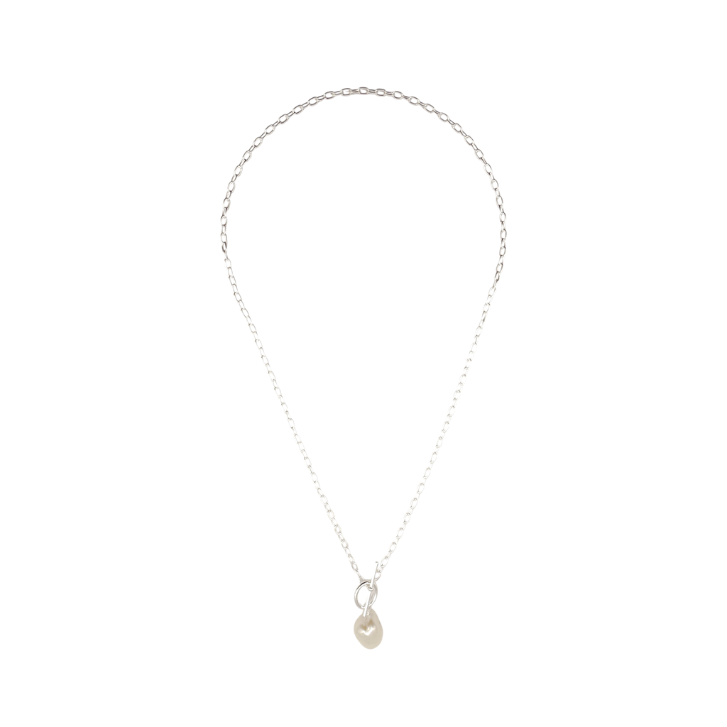 SILPADA Center Attention Silver Freshwater Pearl Necklace Silpada Designs