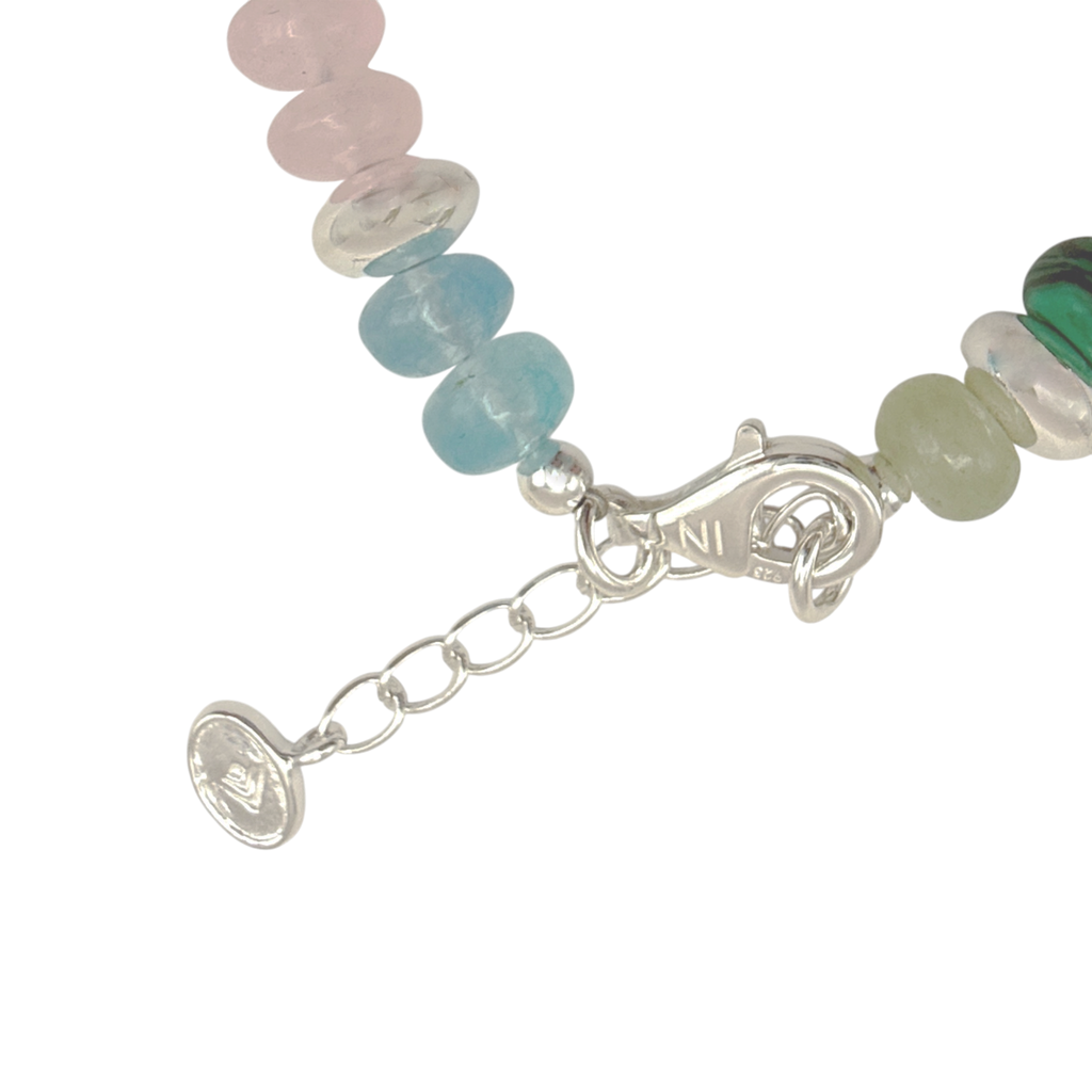 SILPADA Colored In Silver Mixed Stones Beaded Bracelet Silpada Designs