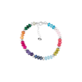 SILPADA Colored In Silver Mixed Stones Beaded Bracelet Silpada Designs