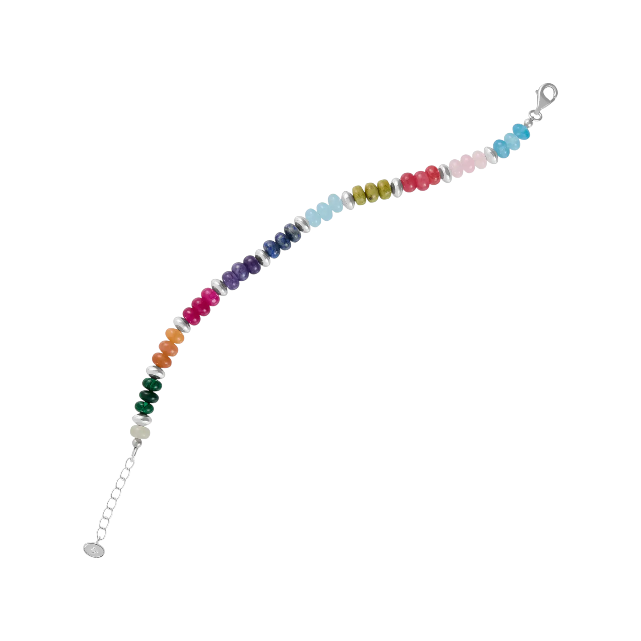 SILPADA Colored In Silver Mixed Stones Beaded Bracelet Silpada Designs