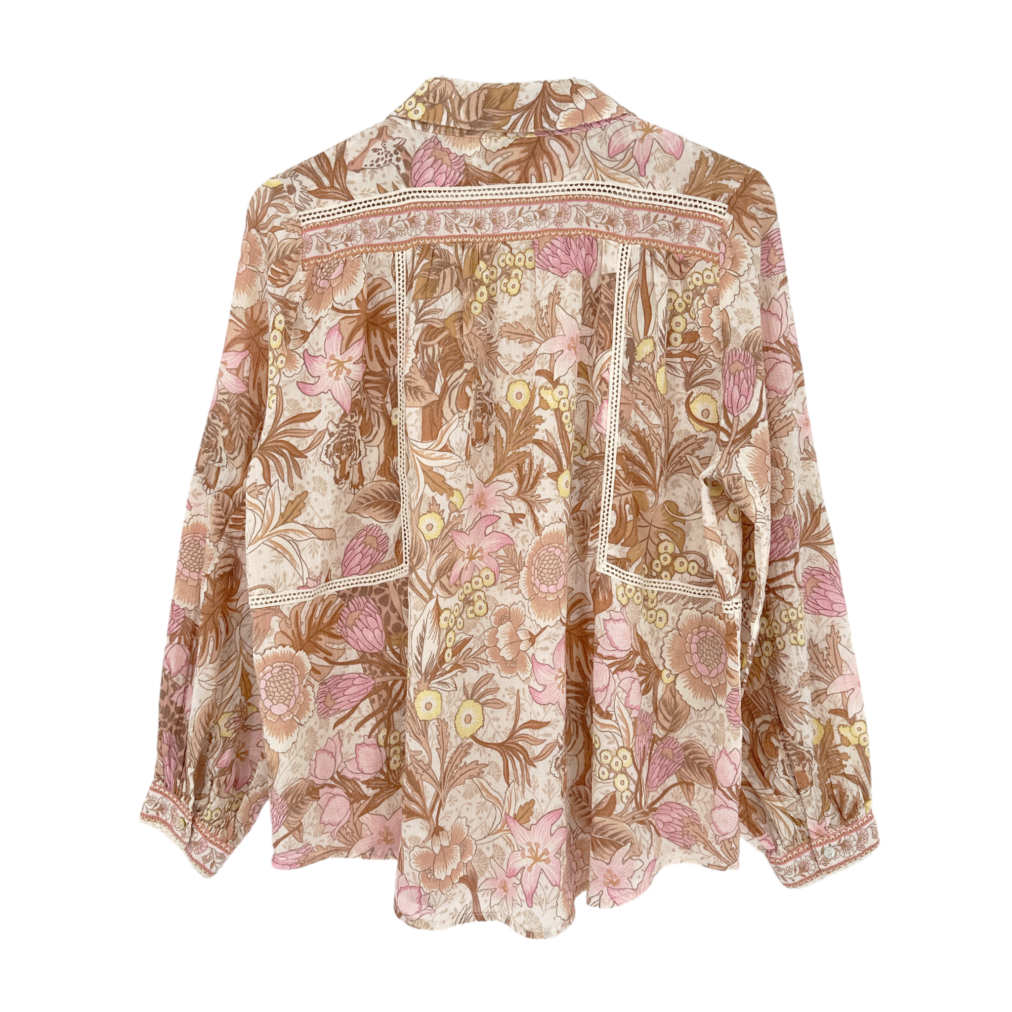 SPELL & the GYPSY COLLECTIVE Jungle Blouse  M Spell