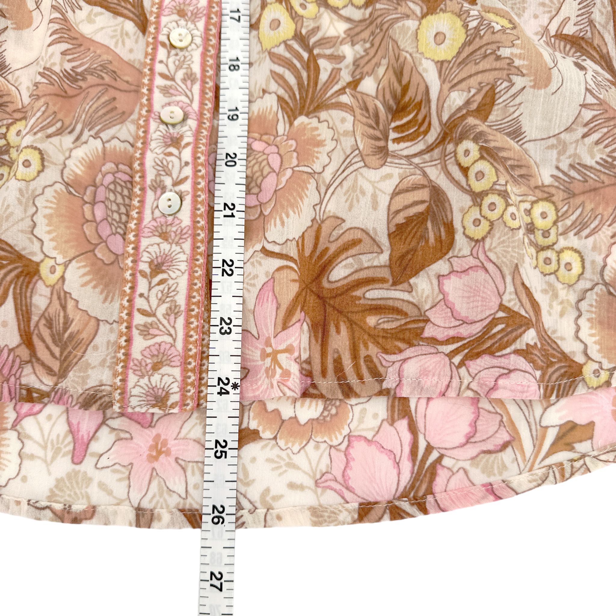 SPELL & the GYPSY COLLECTIVE Jungle Blouse  M Spell