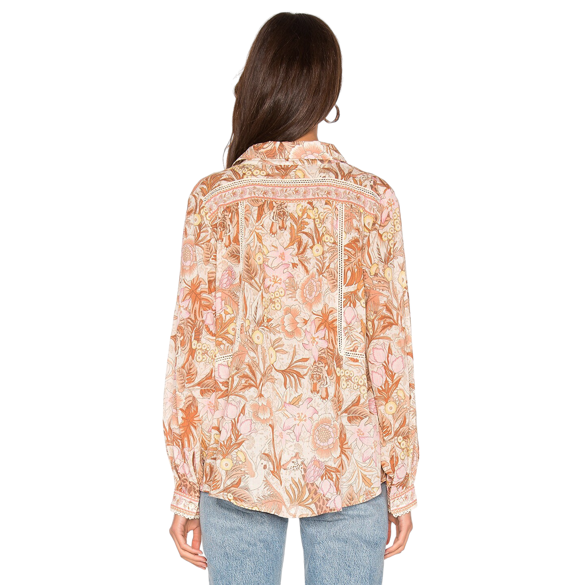 SPELL & the GYPSY COLLECTIVE Jungle Blouse  M Spell