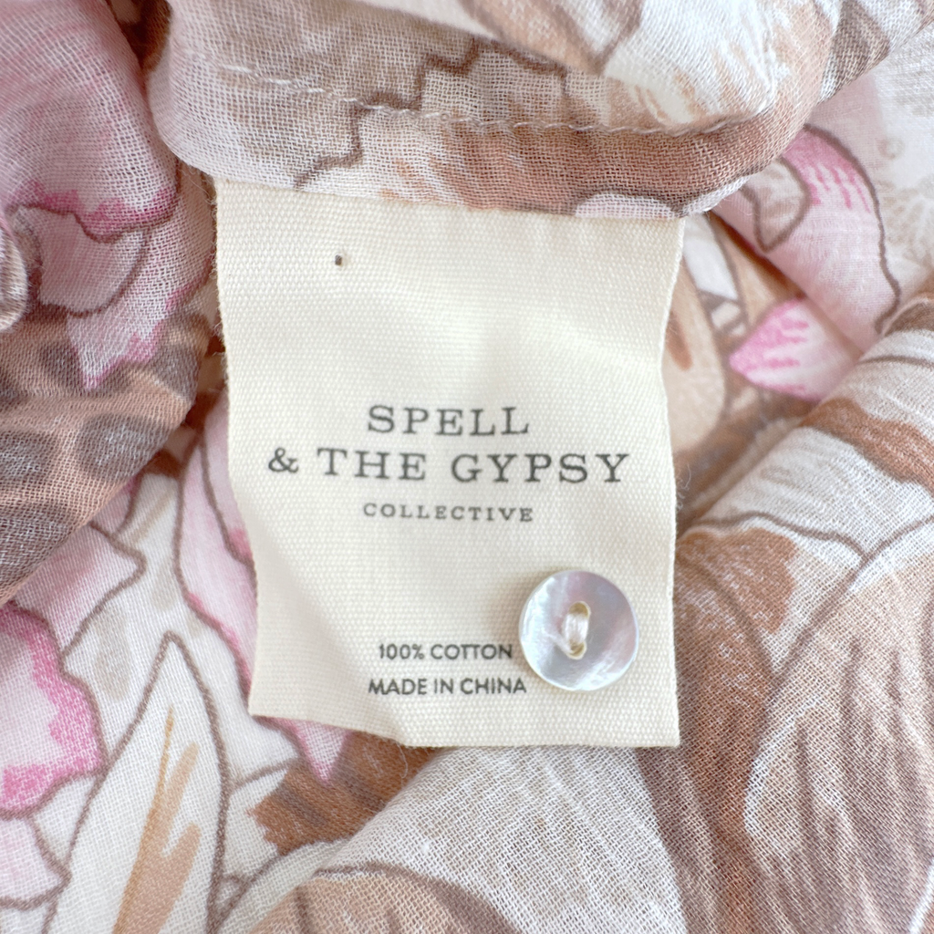 SPELL & the GYPSY COLLECTIVE Jungle Blouse S Spell