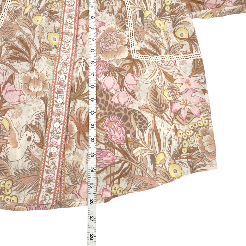 SPELL & the GYPSY COLLECTIVE Jungle Blouse S Spell