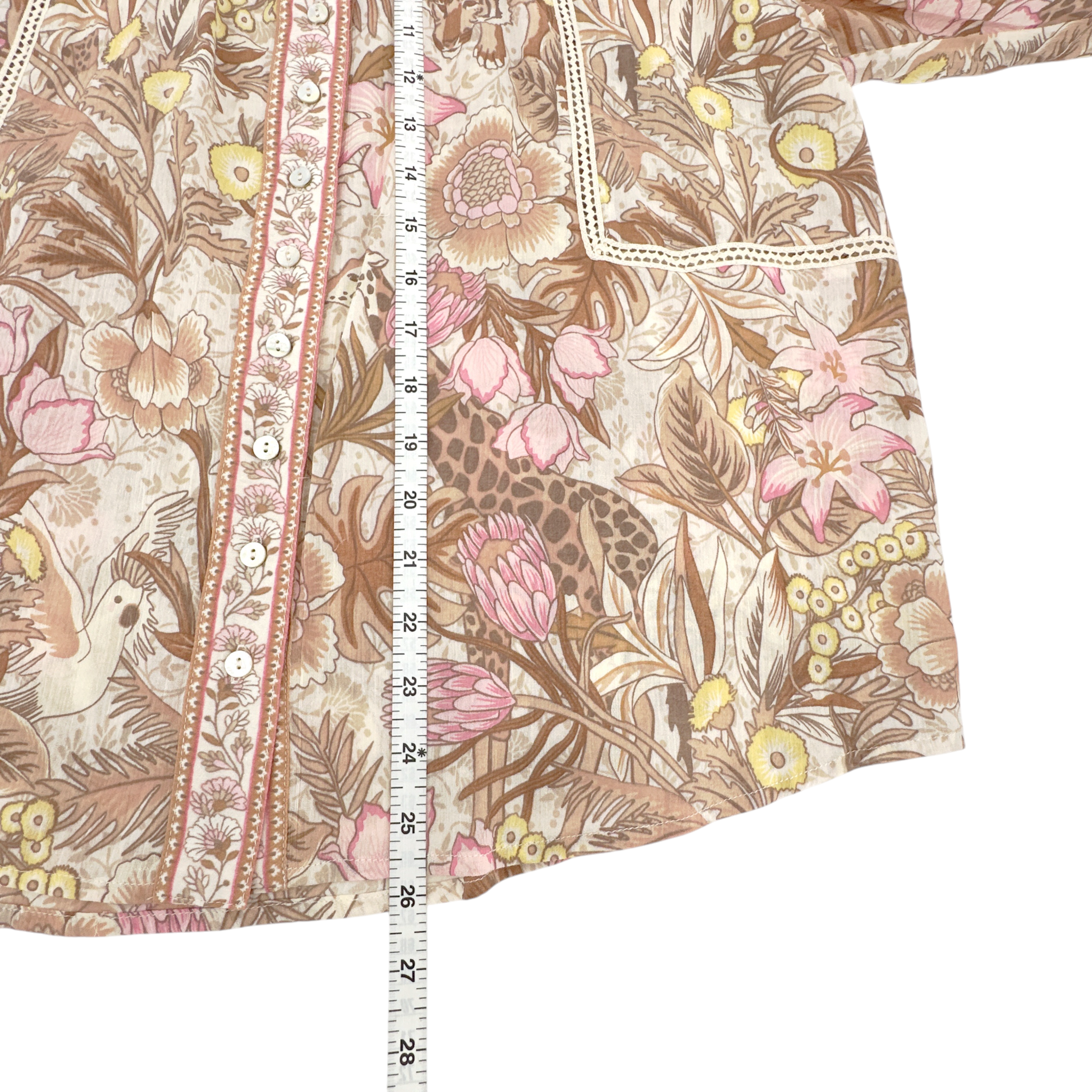 SPELL & the GYPSY COLLECTIVE Jungle Blouse S Spell
