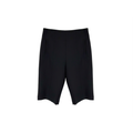 TIBI Anson High Rise Biker Shorts in Black 0 Tibi