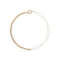 TIMELESS PEARLY Half and Half Necklace Timeless Pearly