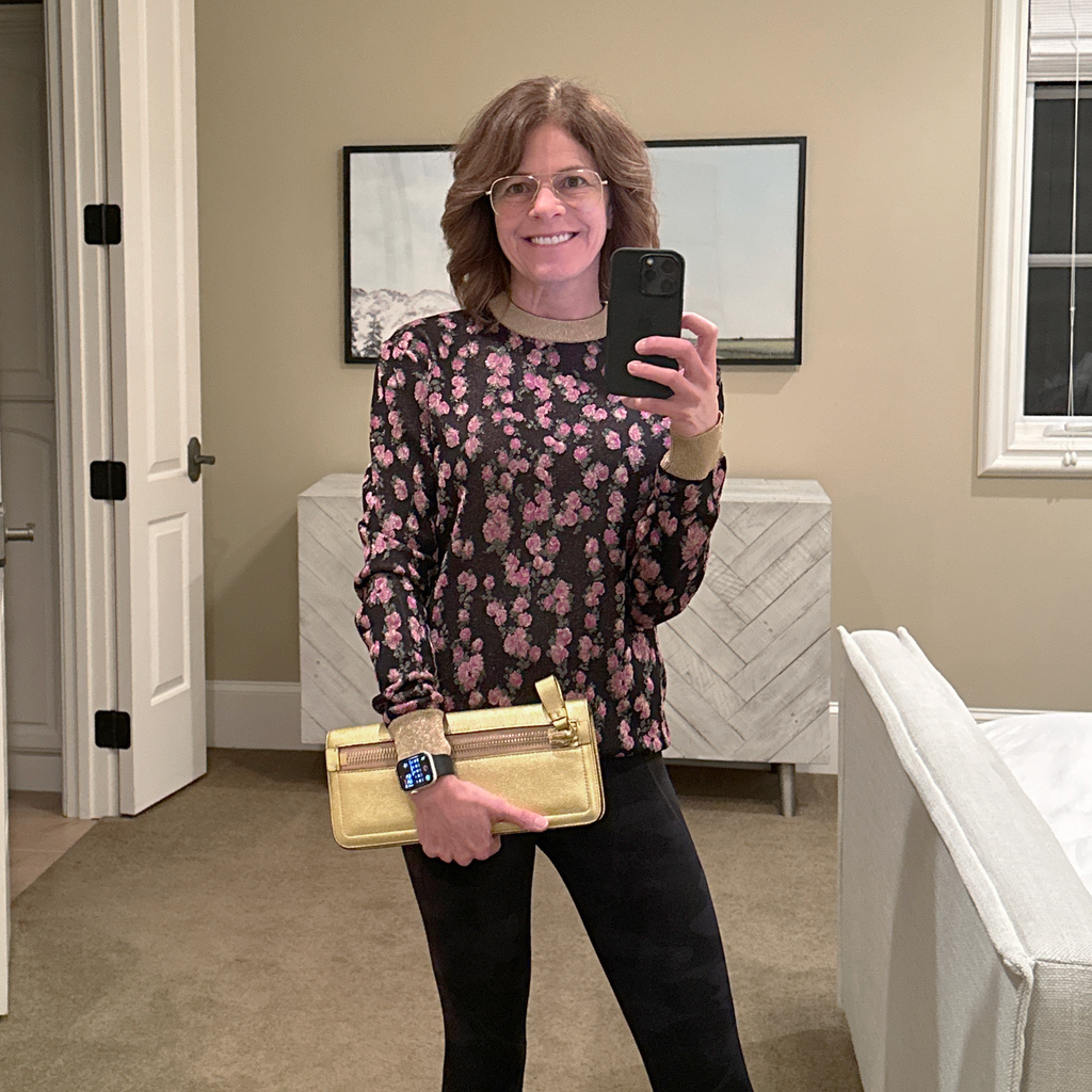 TOM FORD Jennifer Metallic Zip Clutch Bag Golden Tom Ford