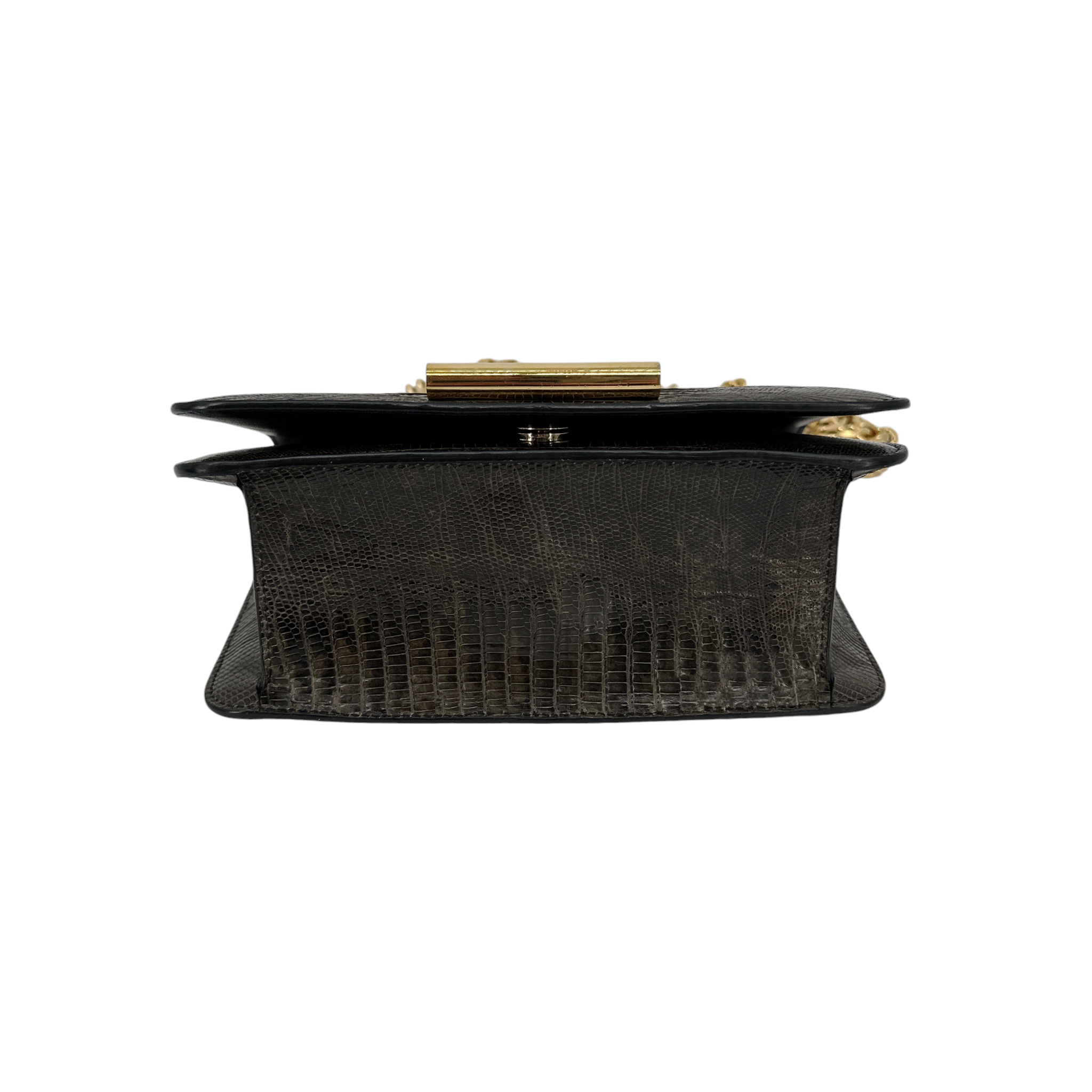 TOM FORD Tara Chain Tejus Lizard Shoulder Bag Tom Ford