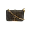 TOM FORD Tara Chain Tejus Lizard Shoulder Bag Tom Ford