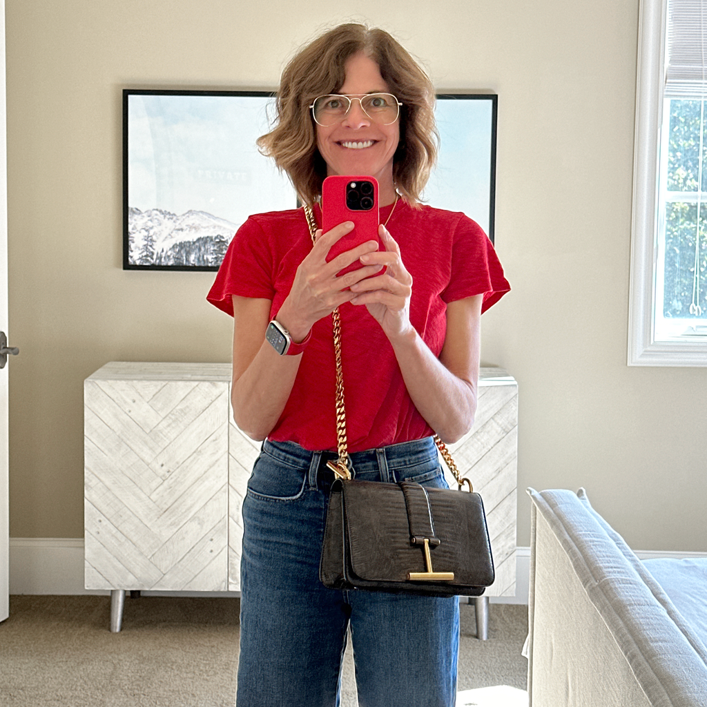 TOM FORD Tara Chain Tejus Lizard Shoulder Bag Tom Ford