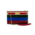 TORY BURCH Lee Radziwill Color-Block Shoulder Bag Tory Burch