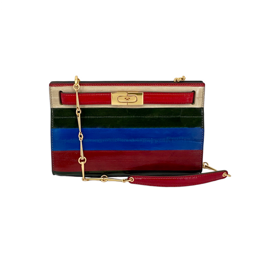 TORY BURCH Lee Radziwill Color-Block Shoulder Bag Tory Burch