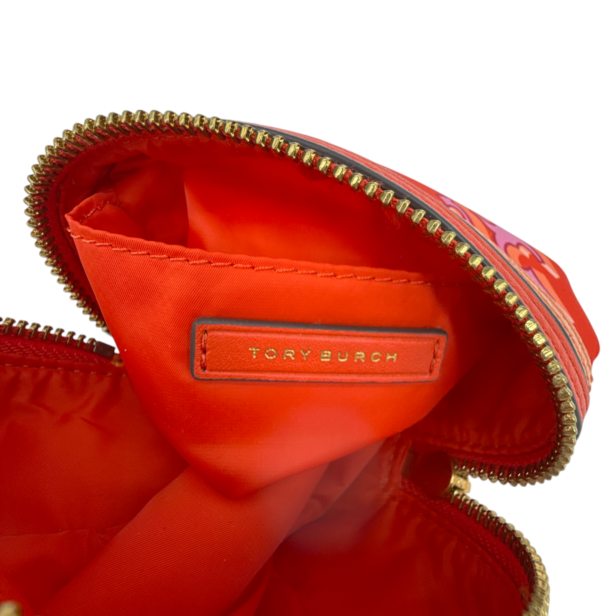 TORY BURCH Virginia Logo Printed Cosmetic Case Tory Burch