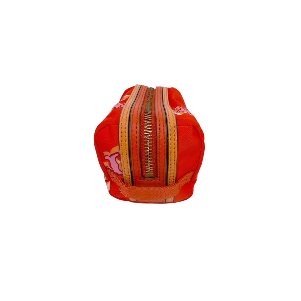 TORY BURCH Virginia Logo Printed Cosmetic Case Tory Burch