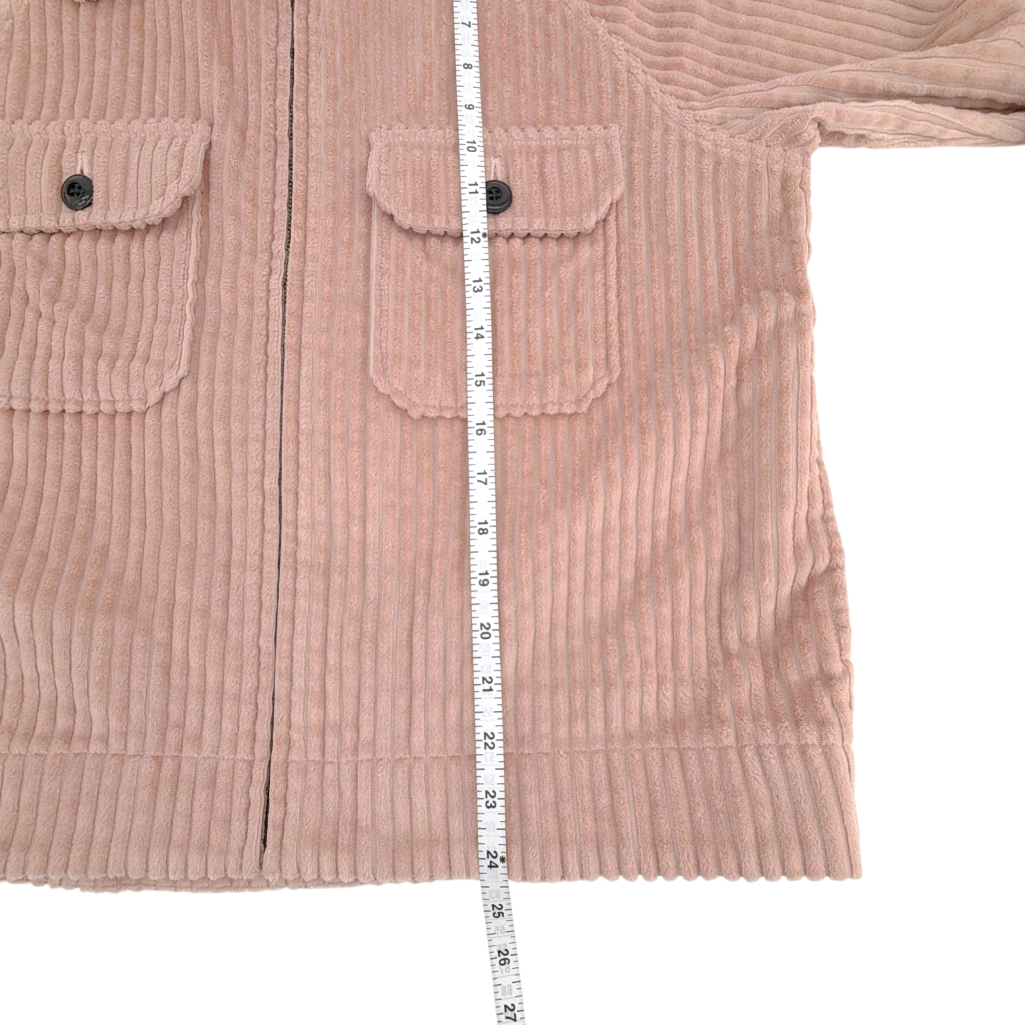 The GREAT. The Boxy Zip Jacket in Blush 0|XS The Great.
