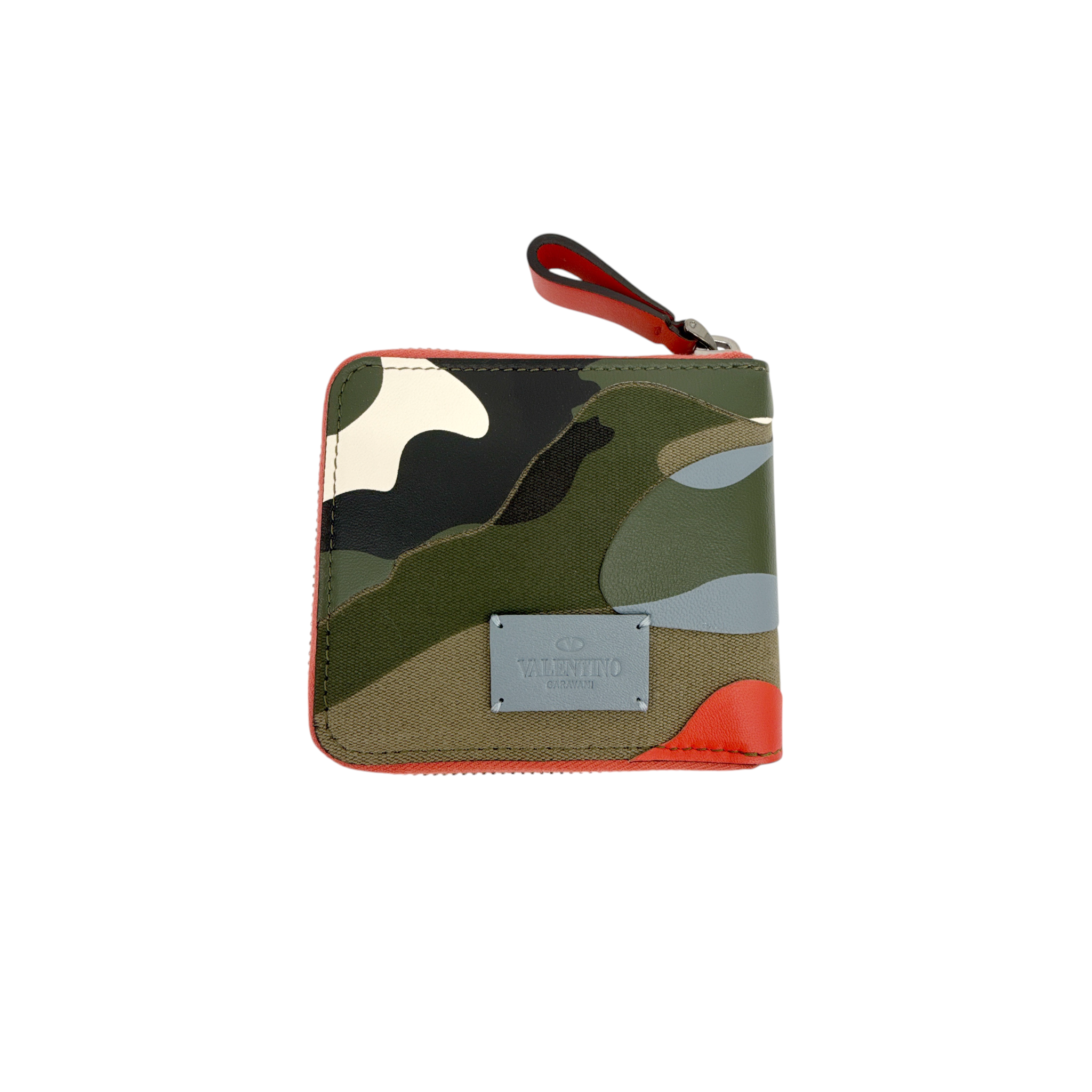 VALENTINO GARAVANI Camouflage Zip Wallet Valentino Garavani