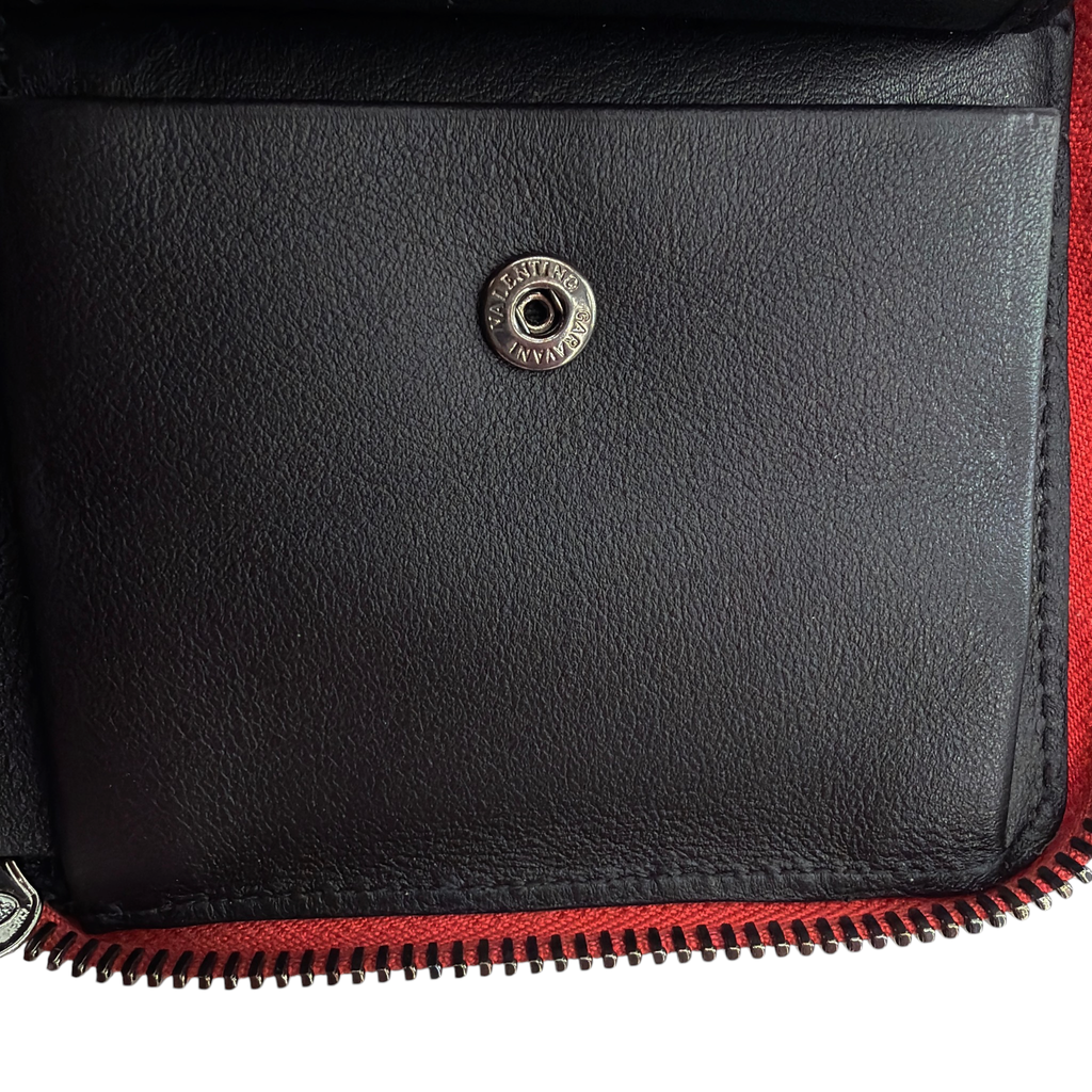 VALENTINO GARAVANI Camouflage Zip Wallet Valentino Garavani