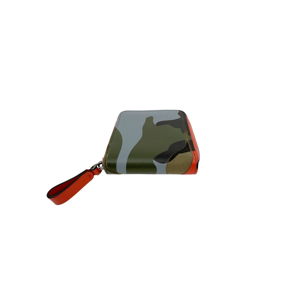 VALENTINO GARAVANI Camouflage Zip Wallet Valentino Garavani