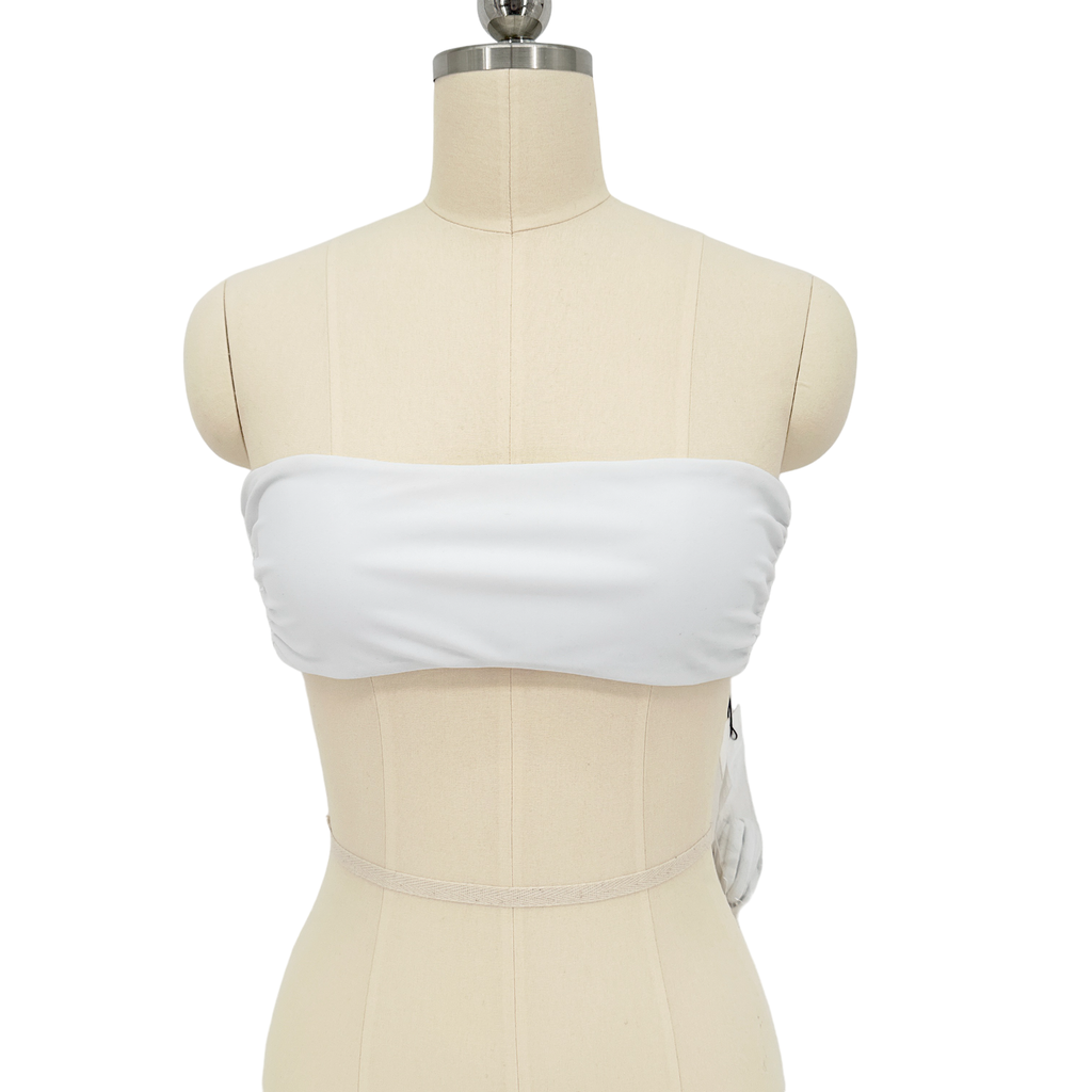 VERONICA BEARD Catarina Bandeau Bikini Top M Veronica Beard